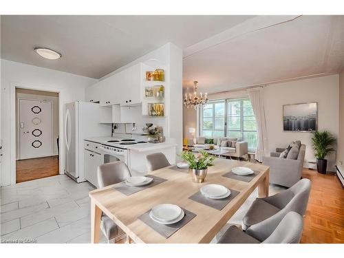 402-69 Herkimer Street, Hamilton, ON - Indoor Photo Showing Dining Room