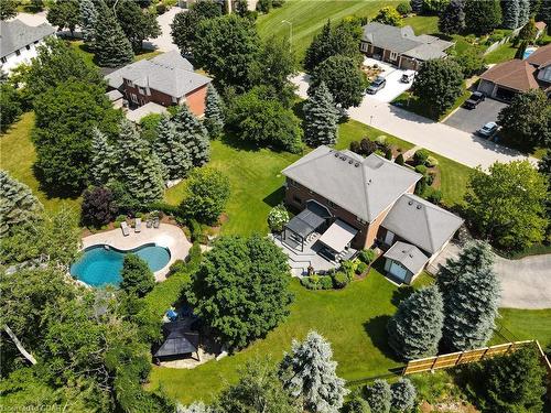 46 Cross Creek Boulevard, Guelph, ON - Outdoor With In Ground Pool With View