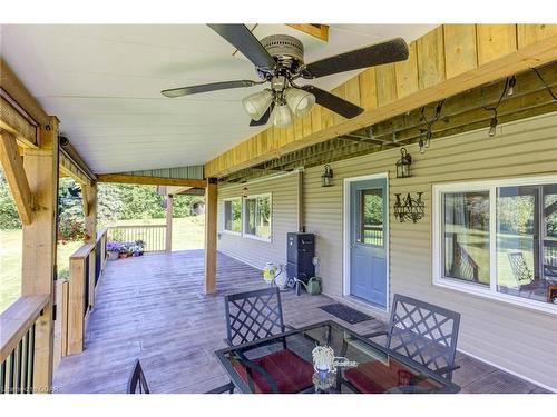 8709 Wellington Rd 16 Road, Wellington North, ON - Outdoor With Deck Patio Veranda With Exterior