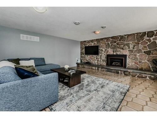 5954 Wellington Rd 7, Centre Wellington, ON - Indoor Photo Showing Living Room With Fireplace