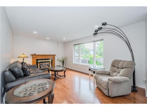 38 Weir Drive, Guelph, ON - Indoor Photo Showing Living Room With Fireplace