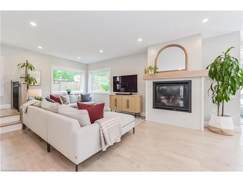 279 Geddes Street, Elora, ON - Indoor Photo Showing Living Room With Fireplace