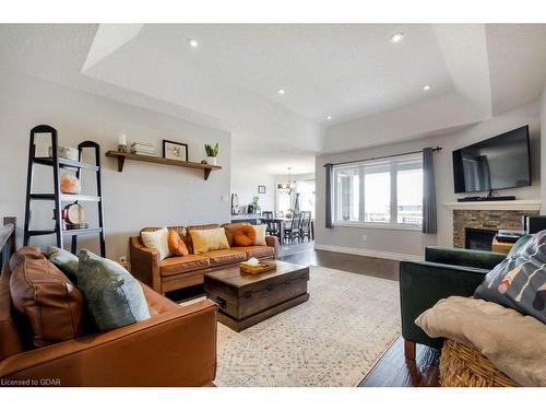 35 Edison Street Street, St. Marys, ON - Indoor Photo Showing Living Room With Fireplace