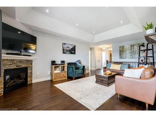 35 Edison Street Street, St. Marys, ON - Indoor Photo Showing Living Room With Fireplace