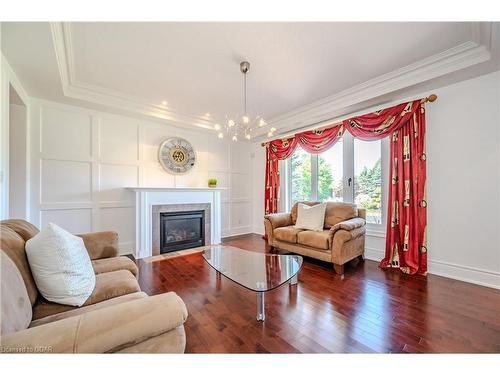 32 Forest Ridge Road, Erin, ON - Indoor Photo Showing Living Room With Fireplace