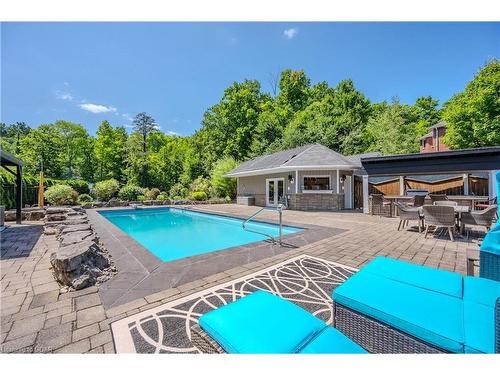 32 Forest Ridge Road, Erin, ON - Outdoor With In Ground Pool With Deck Patio Veranda With Backyard