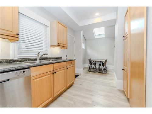 44 Roseview Avenue, Cambridge, ON - Indoor Photo Showing Kitchen With Double Sink