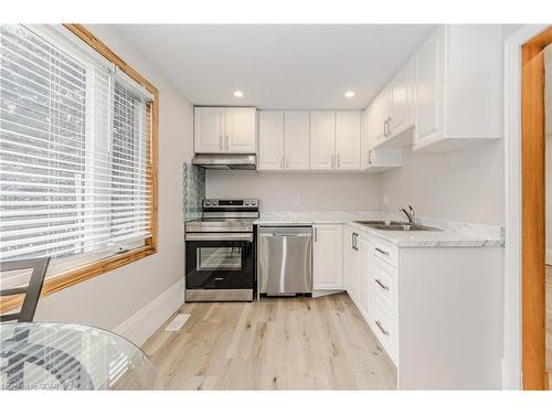 44 Roseview Avenue, Cambridge, ON - Indoor Photo Showing Kitchen With Double Sink