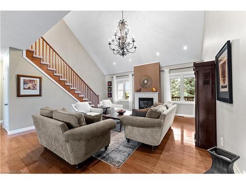 9 Blue Heron Drive, Mono, ON - Indoor Photo Showing Living Room With Fireplace