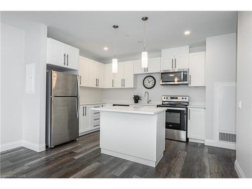 205-332 Gosling Gardens, Guelph, ON - Indoor Photo Showing Kitchen With Stainless Steel Kitchen With Upgraded Kitchen