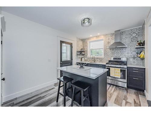 39 Harris Street, Guelph, ON - Indoor Photo Showing Kitchen With Upgraded Kitchen