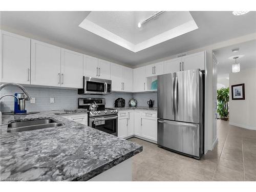 6 Wideman Boulevard, Guelph, ON - Indoor Photo Showing Kitchen With Stainless Steel Kitchen With Double Sink