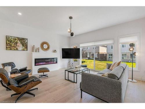 48 Macalister Boulevard, Guelph, ON - Indoor Photo Showing Living Room With Fireplace