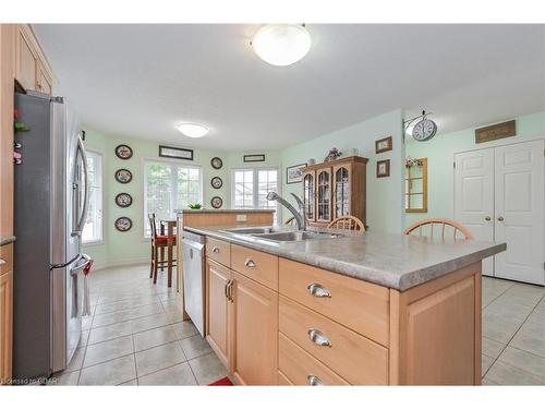 60 Stanley Crescent, Elora, ON - Indoor Photo Showing Kitchen With Double Sink