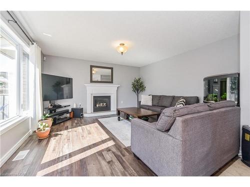 75 Walser Street, Elora, ON - Indoor Photo Showing Living Room With Fireplace