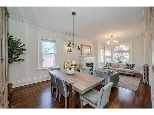 138 Dublin Street N, Guelph, ON - Indoor Photo Showing Living Room With Fireplace