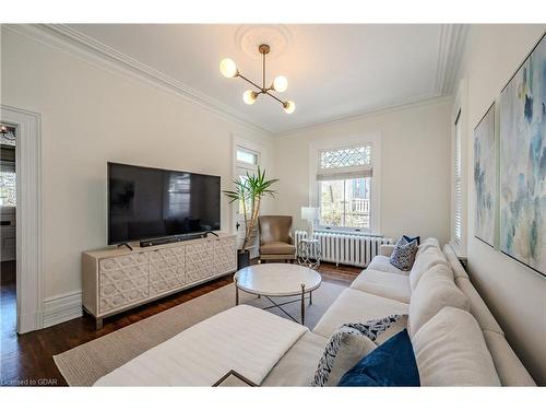 138 Dublin Street N, Guelph, ON - Indoor Photo Showing Living Room With Fireplace