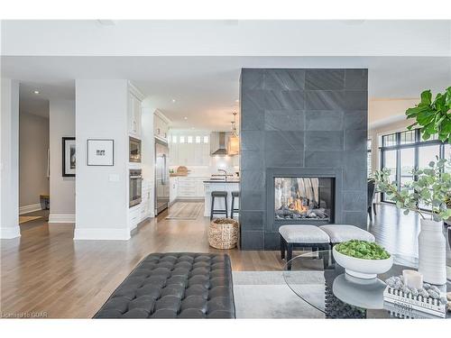 11 Hartfield Drive, Guelph/Eramosa, ON - Indoor Photo Showing Living Room With Fireplace