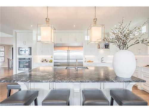 11 Hartfield Drive, Guelph/Eramosa, ON - Indoor Photo Showing Kitchen With Double Sink With Upgraded Kitchen