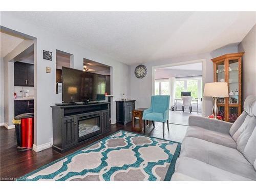 260 Strathallan Street, Centre Wellington, ON - Indoor Photo Showing Living Room With Fireplace