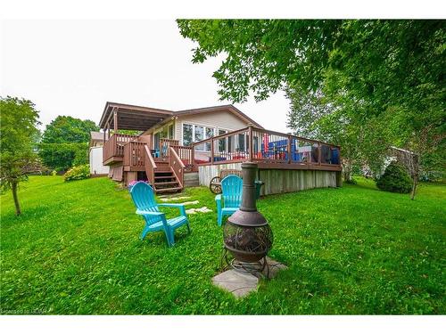 260 Strathallan Street, Centre Wellington, ON - Outdoor With Deck Patio Veranda With Backyard