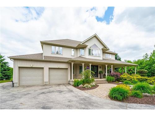 487 Anderson Street S, Fergus, ON - Outdoor With Deck Patio Veranda With Facade