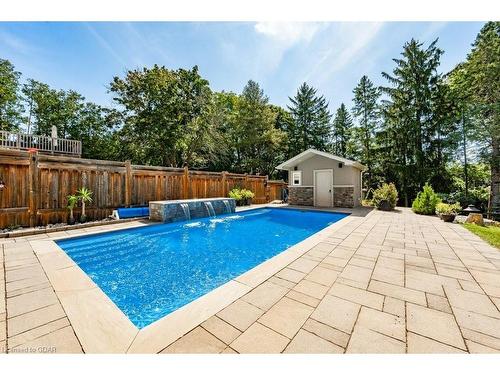 172 Niska Road, Guelph, ON - Outdoor With In Ground Pool With Backyard