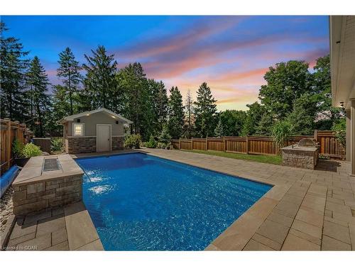 172 Niska Road, Guelph, ON - Outdoor With In Ground Pool With Backyard