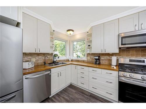 116 Gowan Street, Rockwood, ON - Indoor Photo Showing Kitchen With Double Sink