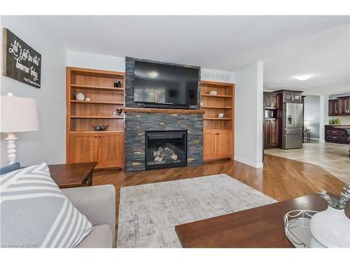 35 Marr Drive, Elora, ON - Indoor Photo Showing Living Room With Fireplace