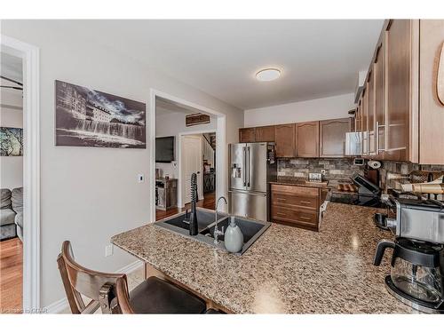 124 Courtney Street, Fergus, ON - Indoor Photo Showing Kitchen With Double Sink