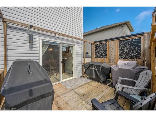 124 Courtney Street, Fergus, ON - Outdoor With Deck Patio Veranda With Exterior