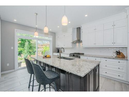 103 Ambrous Crescent, Guelph, ON - Indoor Photo Showing Kitchen With Double Sink With Upgraded Kitchen