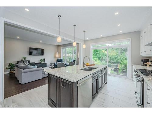 103 Ambrous Crescent, Guelph, ON - Indoor Photo Showing Kitchen With Double Sink With Upgraded Kitchen