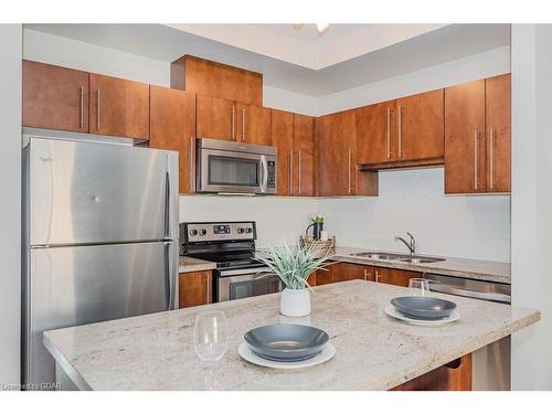 67 Frasson Drive, Guelph, ON - Indoor Photo Showing Kitchen With Stainless Steel Kitchen With Double Sink