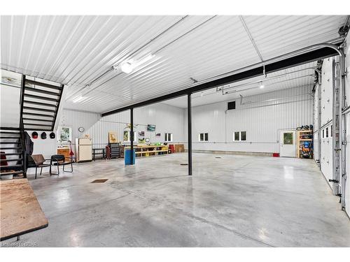 100 Harris Crescent, Mount Forest, ON - Indoor Photo Showing Garage