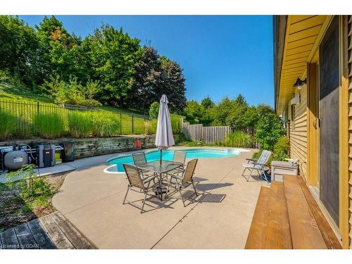 112 Freshmeadow Way, Guelph, ON - Outdoor With In Ground Pool With Backyard