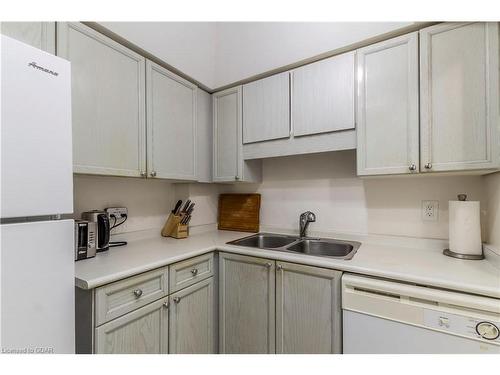 410-107 Bagot Street, Guelph, ON - Indoor Photo Showing Kitchen With Double Sink