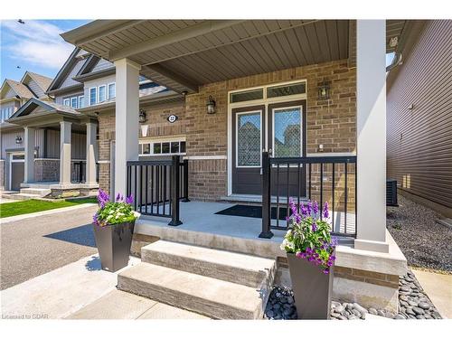 32 Kay Crescent, Fergus, ON - Outdoor With Deck Patio Veranda With Facade