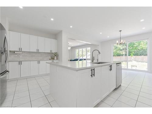 64 Harpin Way East, Fergus, ON - Indoor Photo Showing Kitchen With Upgraded Kitchen