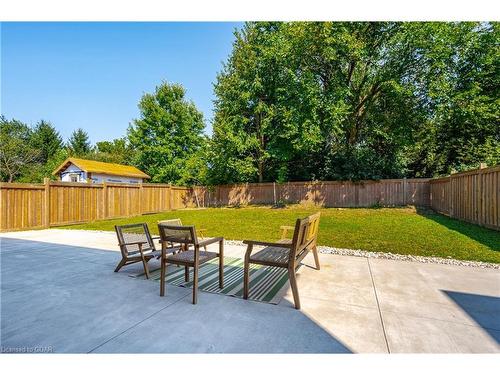 64 Harpin Way East, Fergus, ON - Outdoor With Backyard