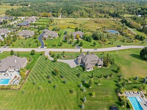 84 Old Ruby Lane, Puslinch, ON - Outdoor With In Ground Pool With View