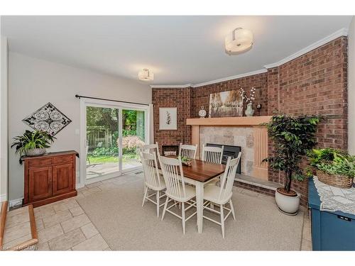 101 Rickson Avenue, Guelph, ON - Indoor Photo Showing Dining Room With Fireplace