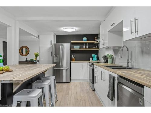 71 Westwood Road, Guelph, ON - Indoor Photo Showing Kitchen With Double Sink