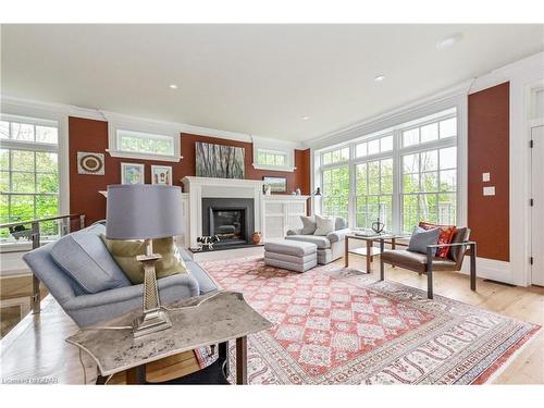 292 South River Road, Elora, ON - Indoor Photo Showing Living Room With Fireplace