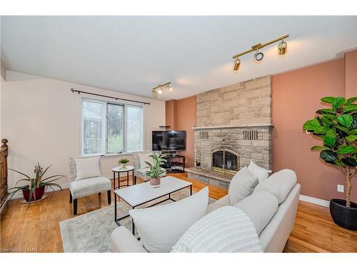 187 Municipal Street, Guelph, ON - Indoor Photo Showing Living Room With Fireplace