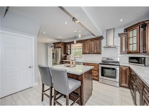 24 Craig Street, Brampton, ON - Indoor Photo Showing Kitchen With Stainless Steel Kitchen