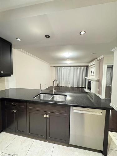 1508-160 Macdonell Street, Guelph, ON - Indoor Photo Showing Kitchen With Double Sink