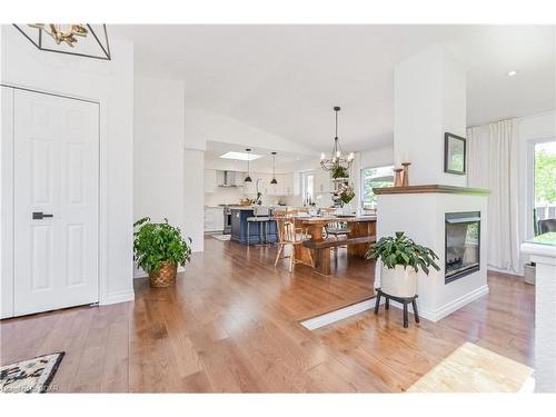 131 Millford Crescent, Elora, ON - Indoor Photo Showing Living Room With Fireplace