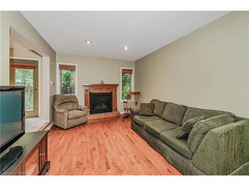 41 Bathgate Drive, Guelph, ON - Indoor Photo Showing Living Room With Fireplace